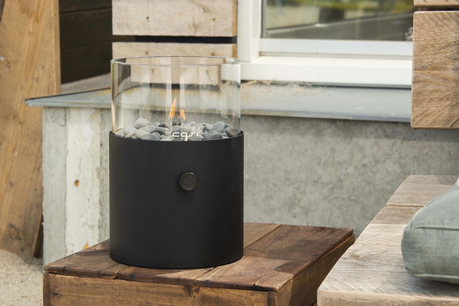 Cosiscoop Extra Large Black Fire Lantern