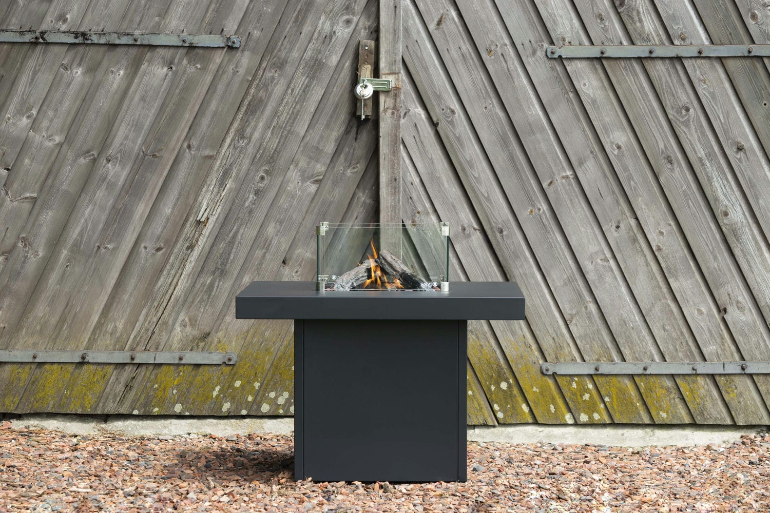 Cosibrixx 90 Anthracite Fire Pit Table