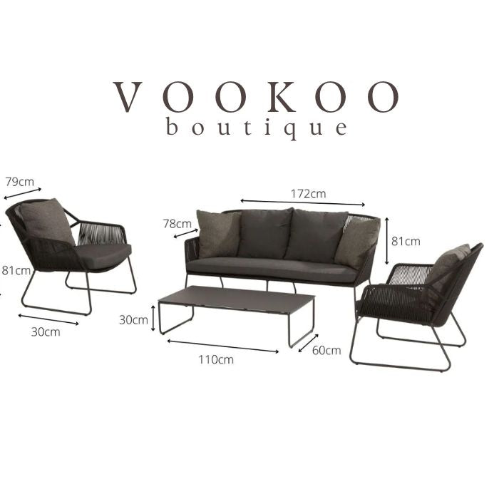 4 Seasons Accor Lounge Set - Vookoo Lifestyle