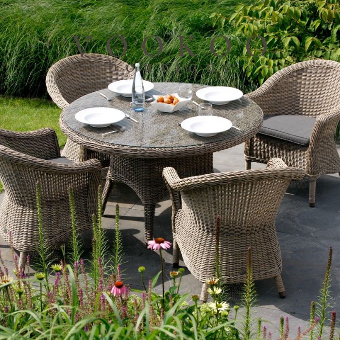 4 Seasons Chester 4 Seat Dining Set - Vookoo Lifestyle
