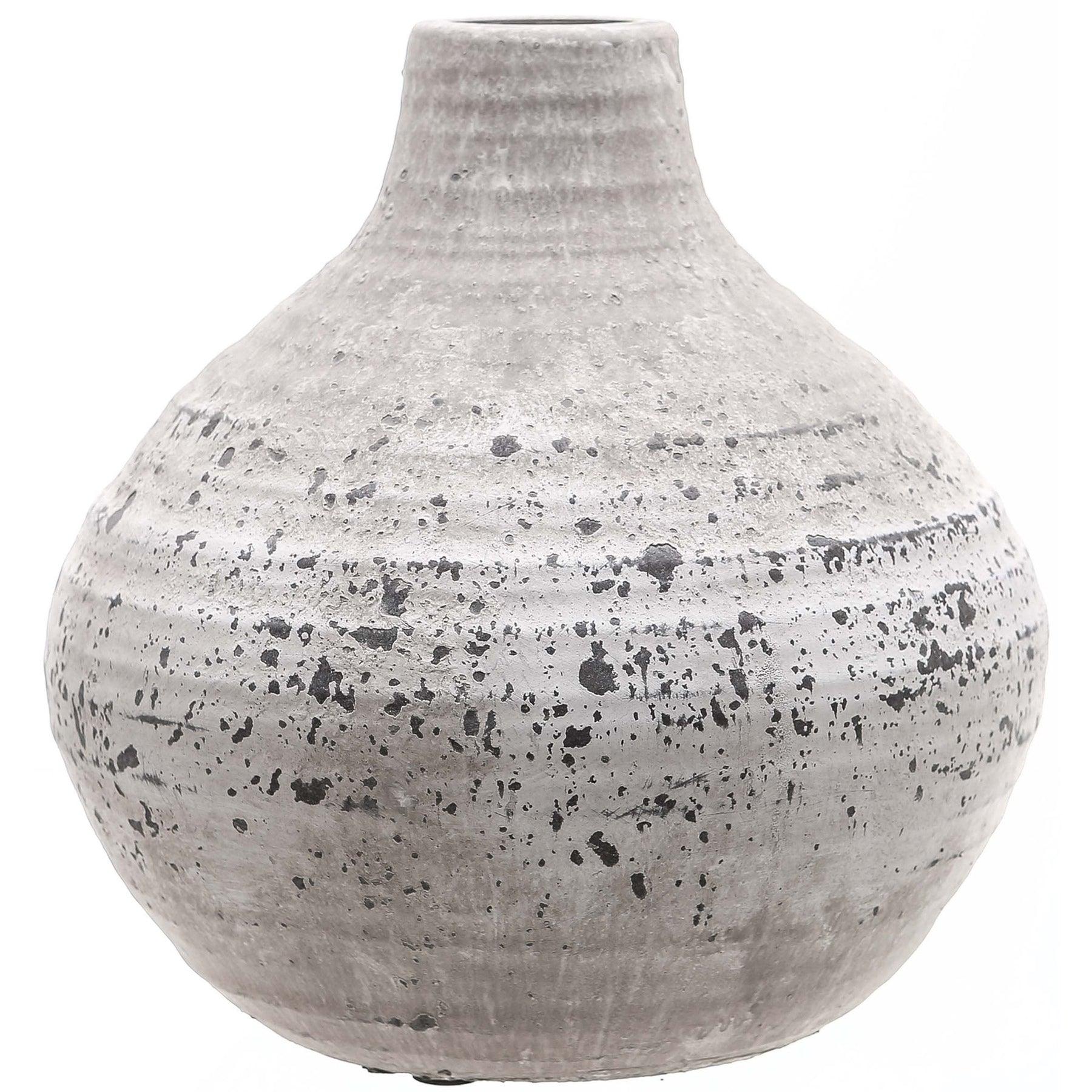 Amphora Stone Ceramic Vase - Vookoo Lifestyle