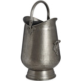 Antique Pewter Coal Bucket - Vookoo Lifestyle