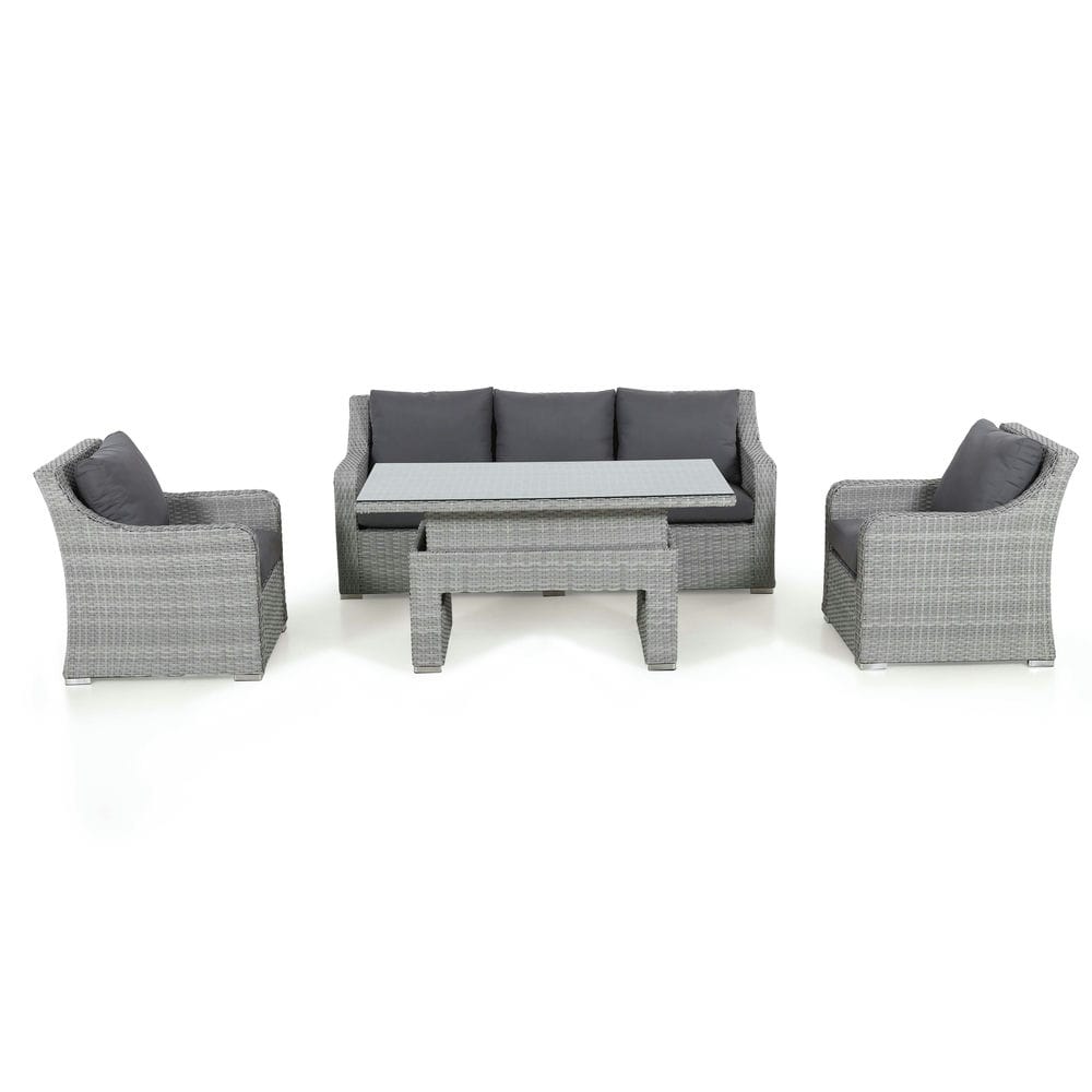 Ascot 3 Seat Sofa Dining Set with Rising Table - Vookoo Lifestyle