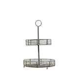 Barton Wire Cake Stand Grey - Vookoo Lifestyle