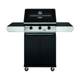 BeefEater 1200E Series 3 Burner Gas Barbecue with Cabinet Trolley and Side Burner - Vookoo Lifestyle