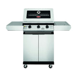 BeefEater 1200S Series 3 Burner Gas Barbecue with Cabinet Trolley and Side Burner - Vookoo Lifestyle
