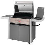 BeefEater 1500 Series 4 Burner Gas Barbecue with Cabinet Trolley and Side Burner - Vookoo Lifestyle