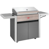 BeefEater 1500 Series 4 Burner Gas Barbecue with Cabinet Trolley and Side Burner - Vookoo Lifestyle