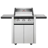 BeefEater 1600S Series 3 Burner Barbecue with Cabinet Trolley and Side Burner - Vookoo Lifestyle