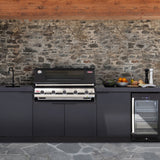 BeefEater Cabinex 5 Burner Outdoor Kitchen with Fridge and Sink - Vookoo Lifestyle