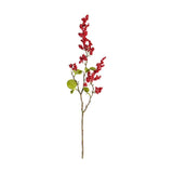 Bella Hanging Spray with Leaves Red (3pk) - Vookoo Lifestyle