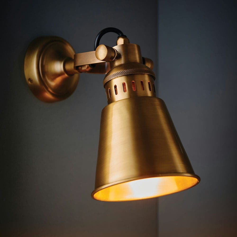 Bellamy Wall Light Antique Brass - Vookoo Lifestyle
