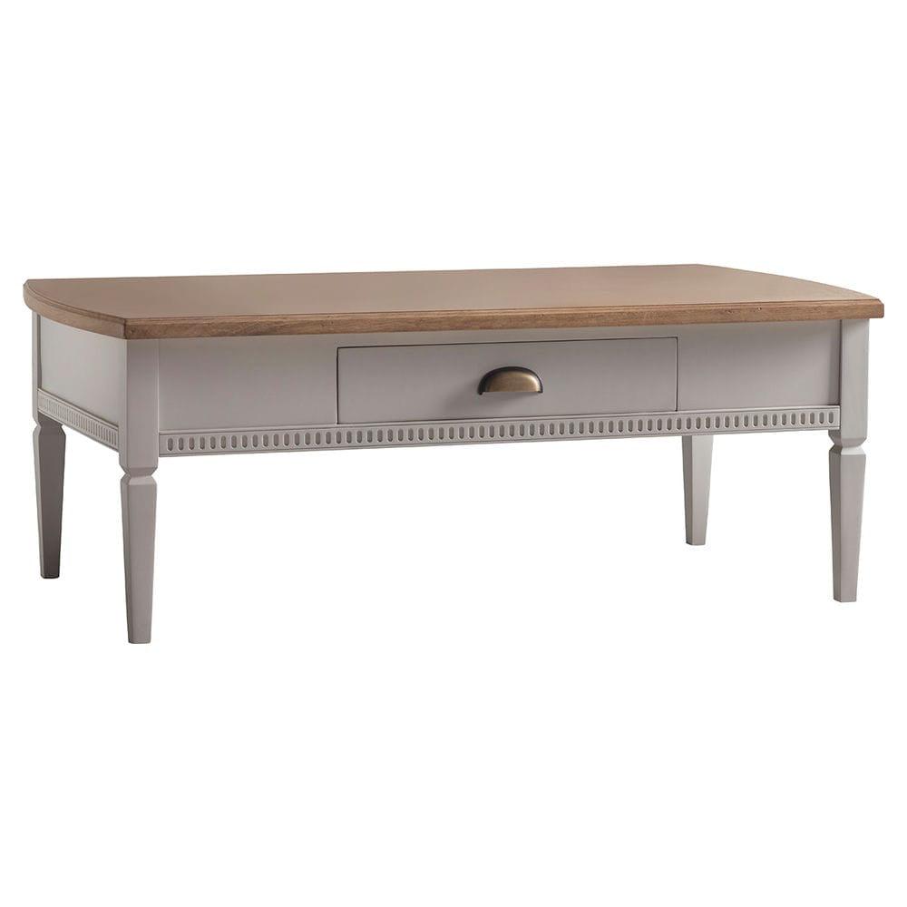 Briar 1 Drawer Coffee Table Taupe - Vookoo Lifestyle