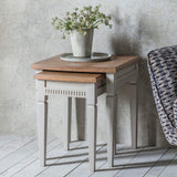 Briar Nest of 2 Tables Taupe - Vookoo Lifestyle