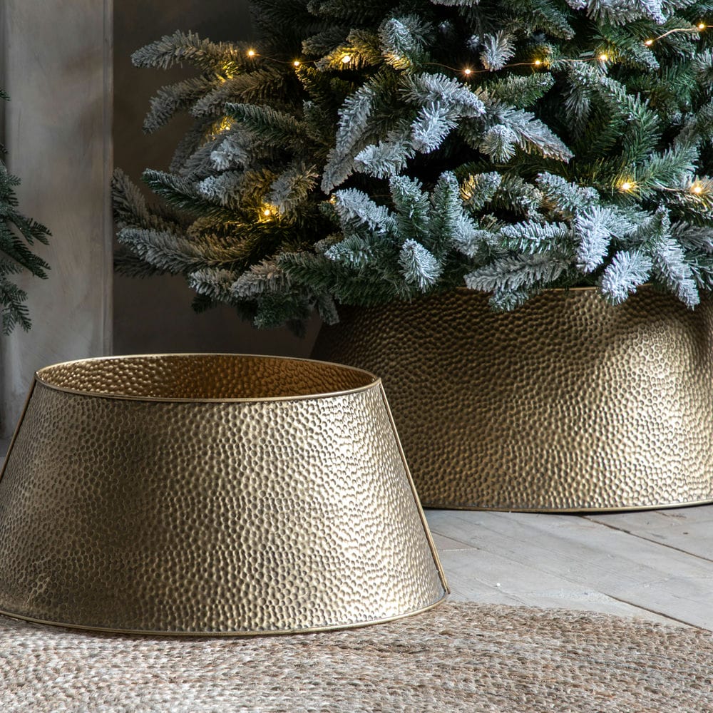 Brintt Tree Skirt Sml Antique Gold - Vookoo Lifestyle