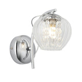 Calista 1 Wall Light Chrome - Vookoo Lifestyle