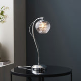 Calista Table Lamp Chrome - Vookoo Lifestyle