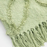 Catherine Miami Tufted Throw Green - Vookoo Lifestyle