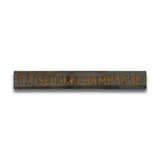 Champagne Grey Wash Wooden Message Plaque - Vookoo Lifestyle