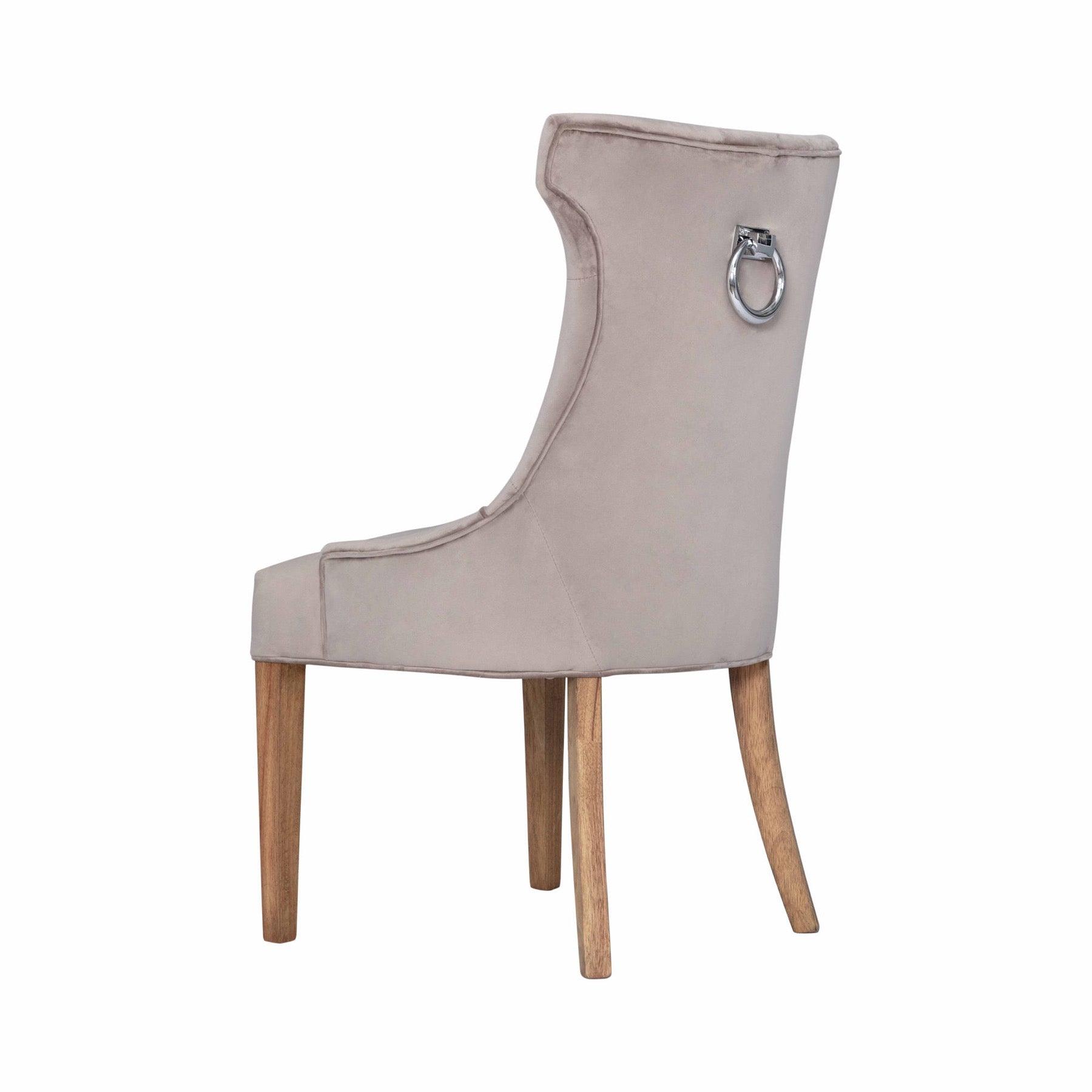Chelsea High Wing Ring Backed Dining Chair - Vookoo Lifestyle