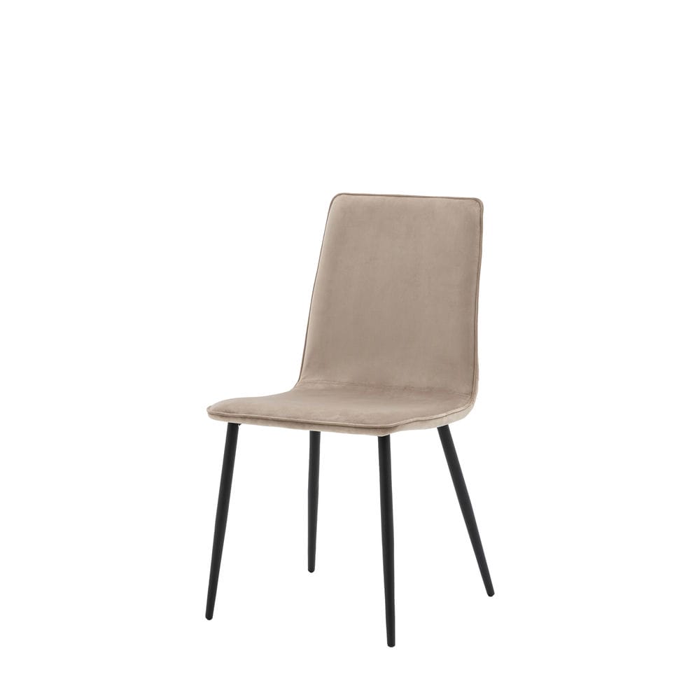 Chuck Dining Chair Taupe (2pk) - Vookoo Lifestyle