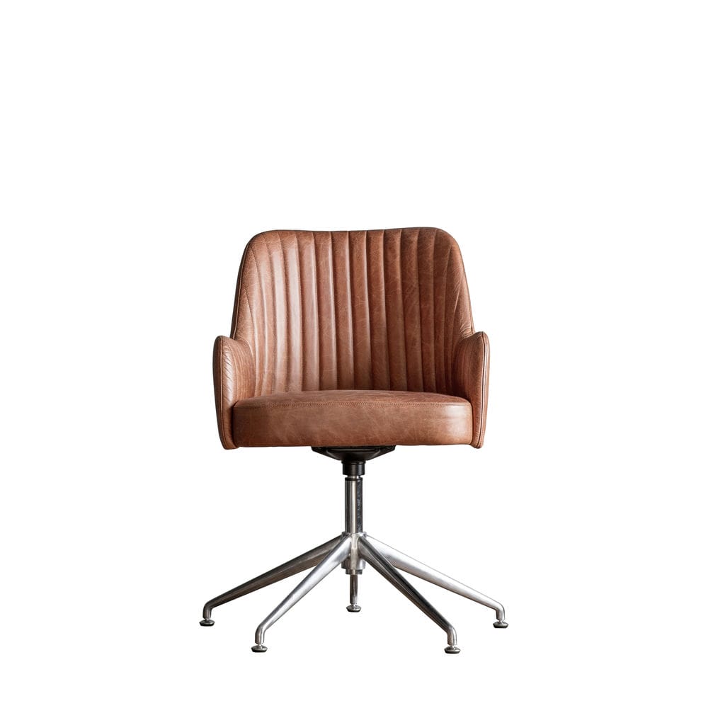 Cordero Swivel Chair Vintage - Vookoo Lifestyle