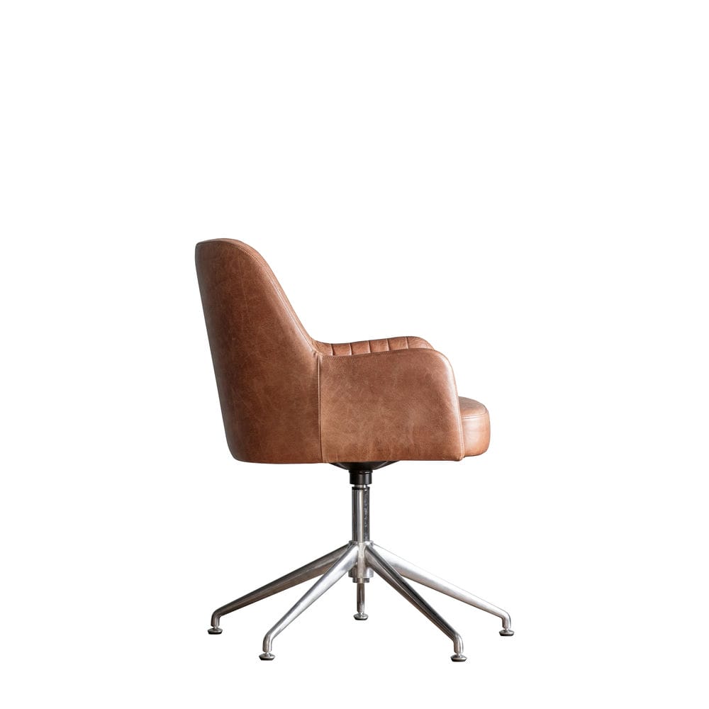 Cordero Swivel Chair Vintage - Vookoo Lifestyle