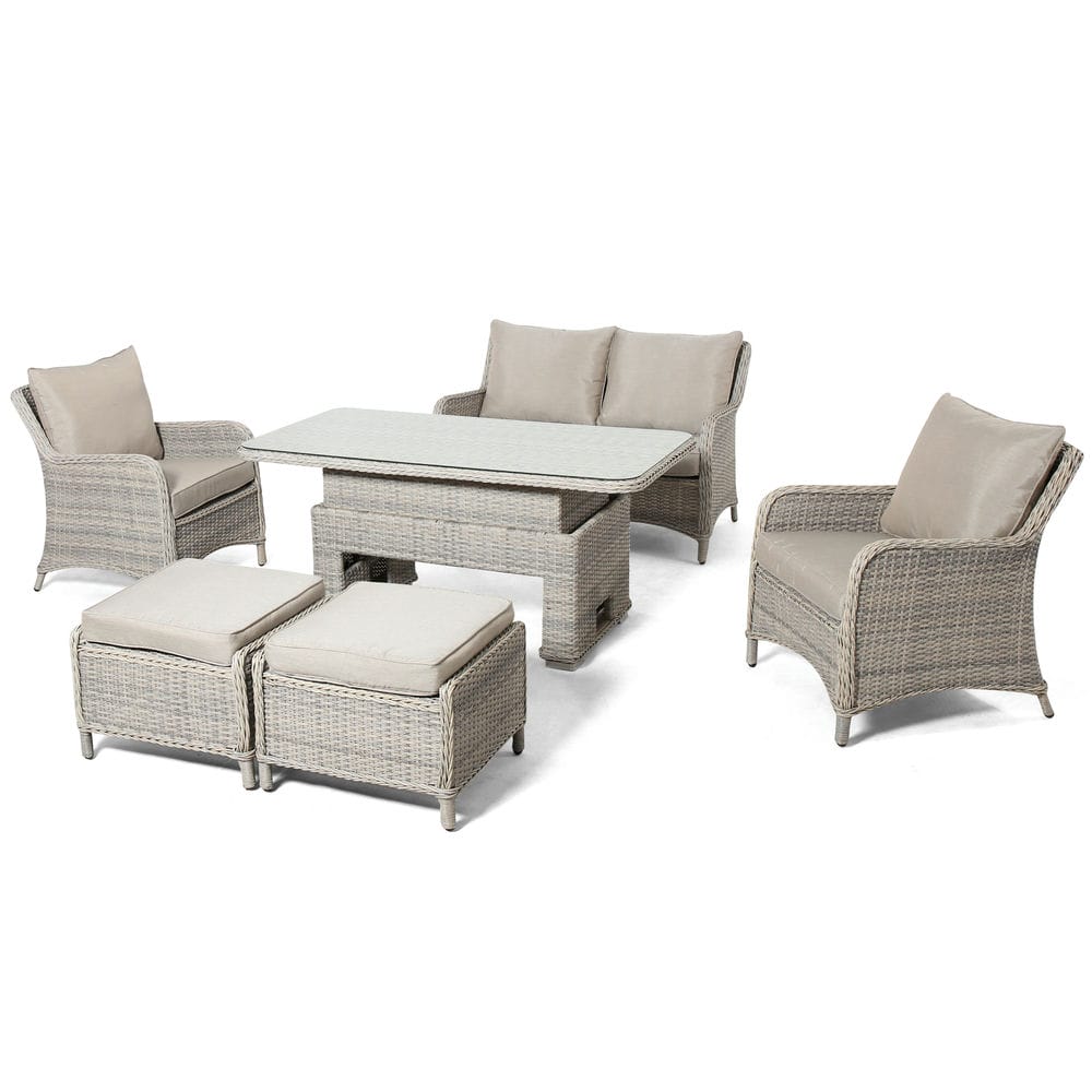 Cotswold 2 Seat Sofa Dining with Rising Table - Vookoo Lifestyle