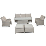 Cotswold 3 Seat Sofa Dining with Rising Table - Vookoo Lifestyle