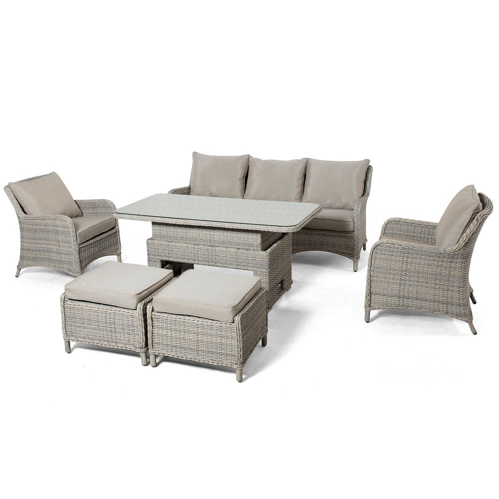 Cotswold 3 Seat Sofa Dining with Rising Table - Vookoo Lifestyle