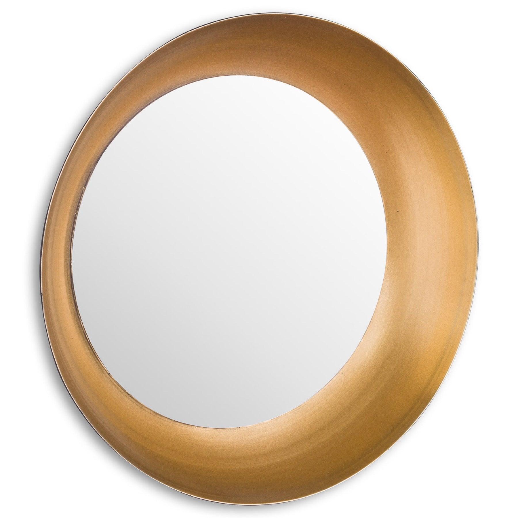 Devant Gold Rimmed Mirror - Vookoo Lifestyle