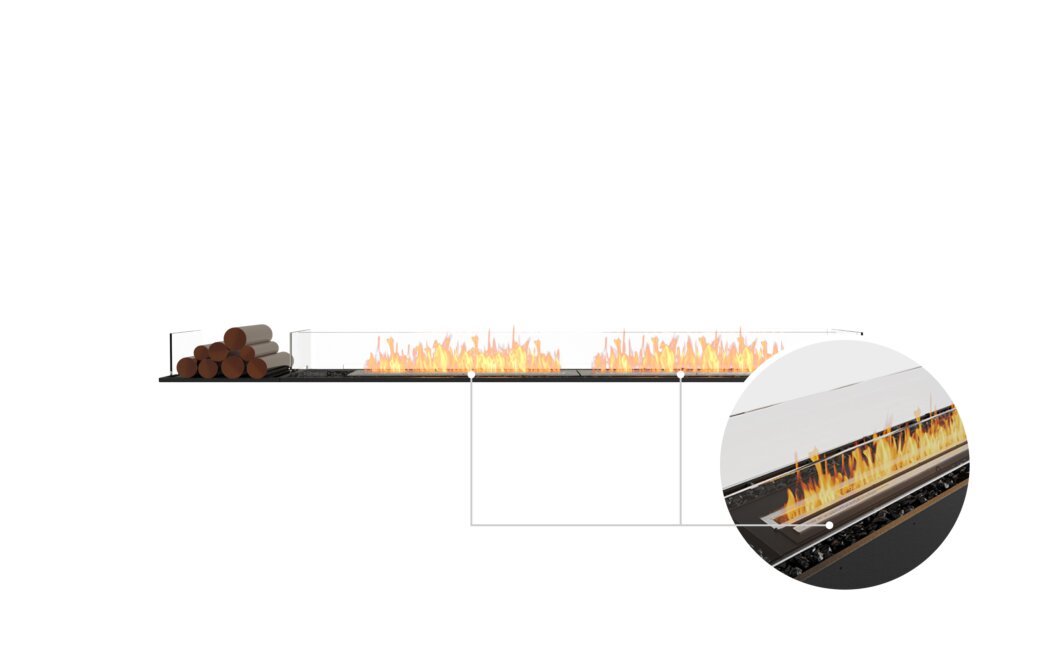 EcoSmart Fire Flex 104BN.BX1 Bench Fireplace Insert - Vookoo Lifestyle