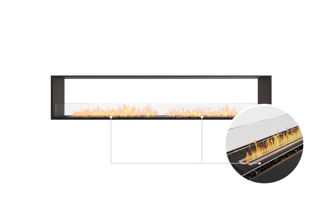 EcoSmart Fire Flex 104DB Double Sided Fireplace Insert - Vookoo Lifestyle