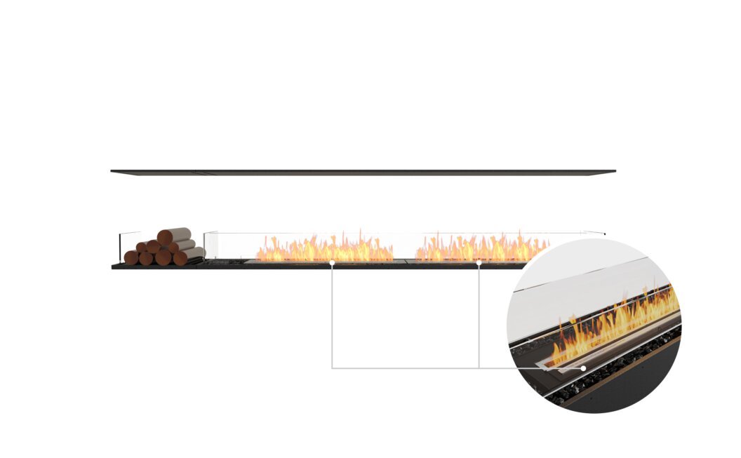 EcoSmart Fire Flex 104IL.BX1 Island Fireplace Insert - Vookoo Lifestyle