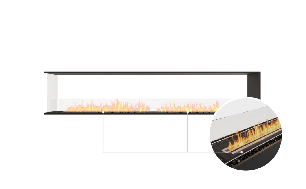 EcoSmart Fire Flex 104PN Peninsula Fireplace Insert - Vookoo Lifestyle