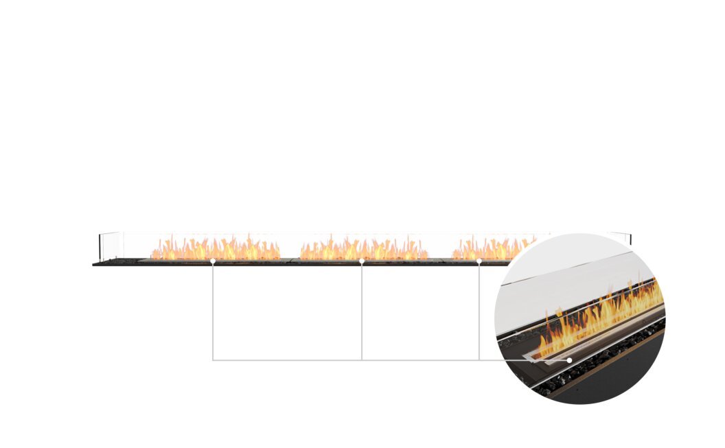 EcoSmart Fire Flex 122BN Bench Fireplace Insert - Vookoo Lifestyle