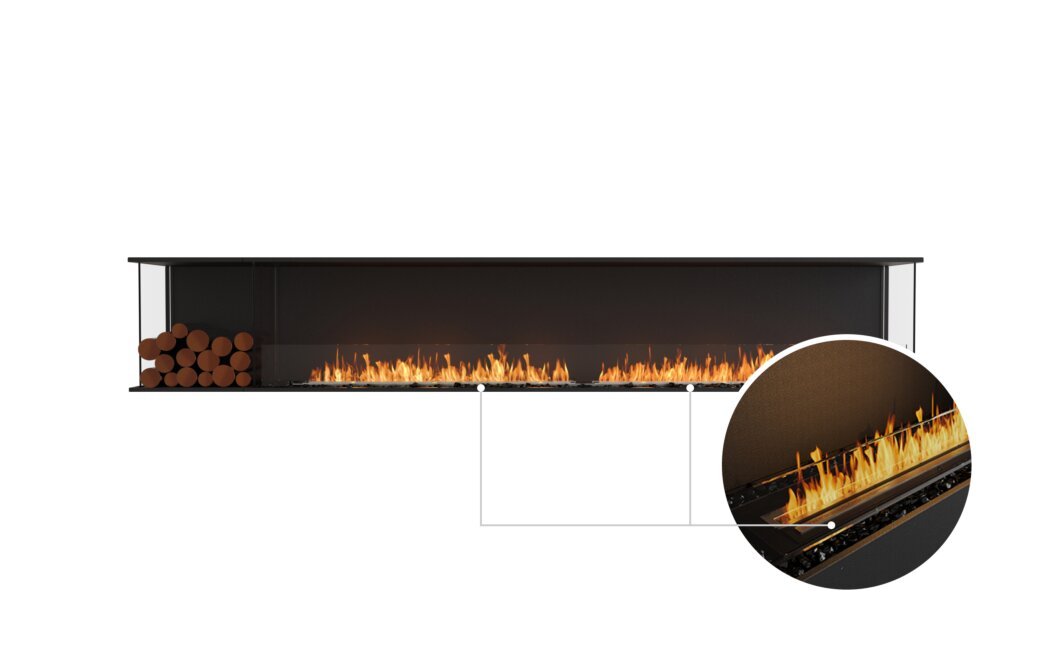 EcoSmart Fire Flex 122BY.BXL Bay Fireplace Insert - Vookoo Lifestyle