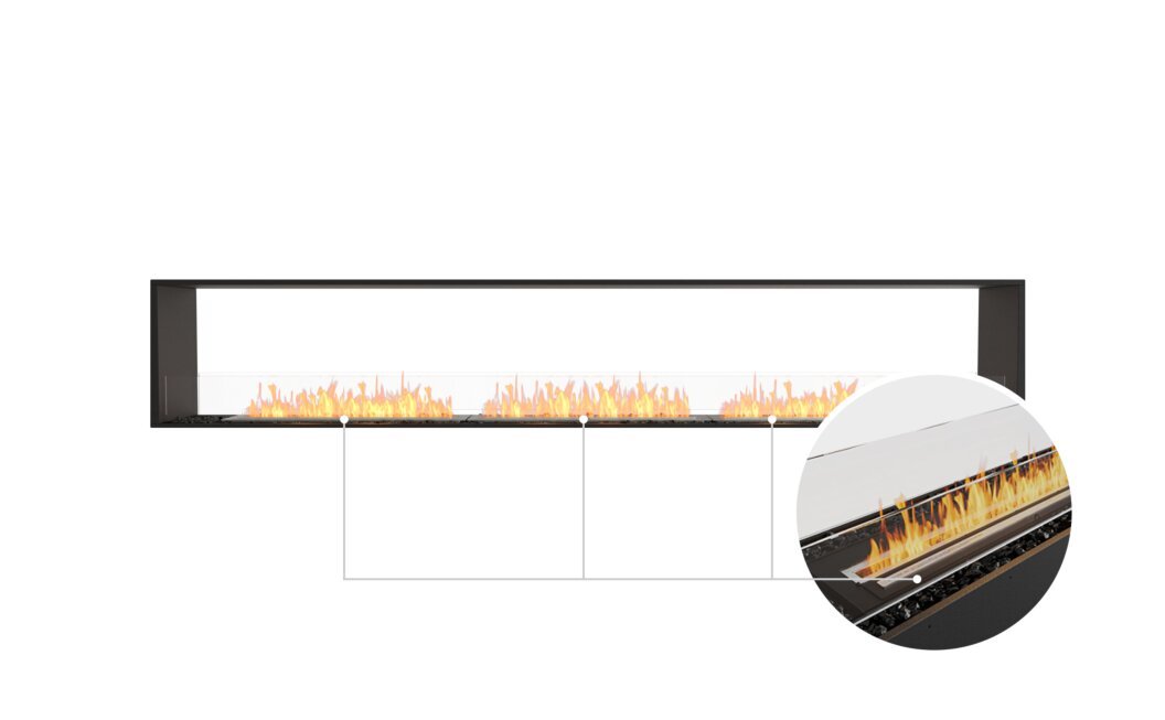 EcoSmart Fire Flex 122DB Double Sided Fireplace Insert - Vookoo Lifestyle