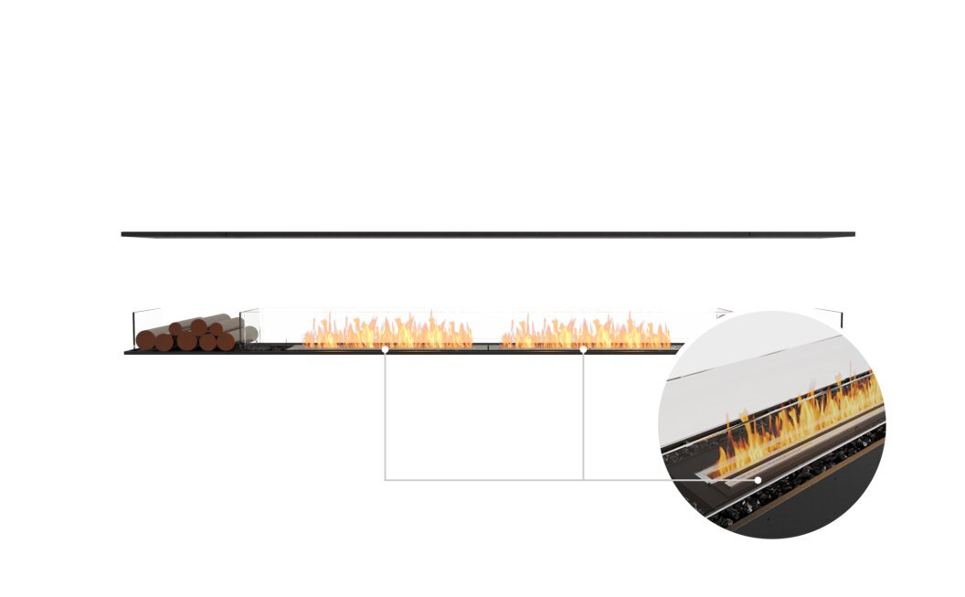 EcoSmart Fire Flex 122IL.BX2 Island Fireplace Insert - Vookoo Lifestyle