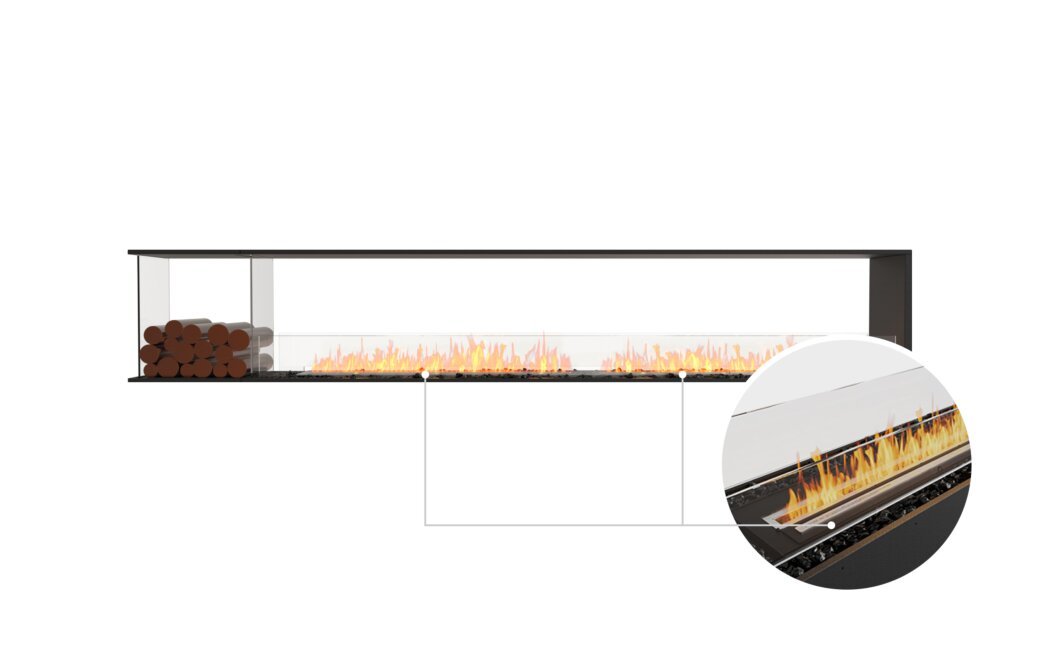 EcoSmart Fire Flex 122PN.BXL Peninsula Fireplace Insert - Vookoo Lifestyle