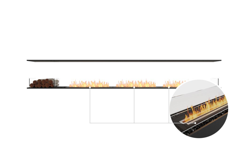 EcoSmart Fire Flex 140IL.BX1 Island Fireplace Insert - Vookoo Lifestyle