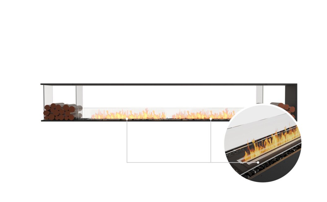 EcoSmart Fire Flex 140PN.BX2 Peninsula Fireplace Insert - Vookoo Lifestyle