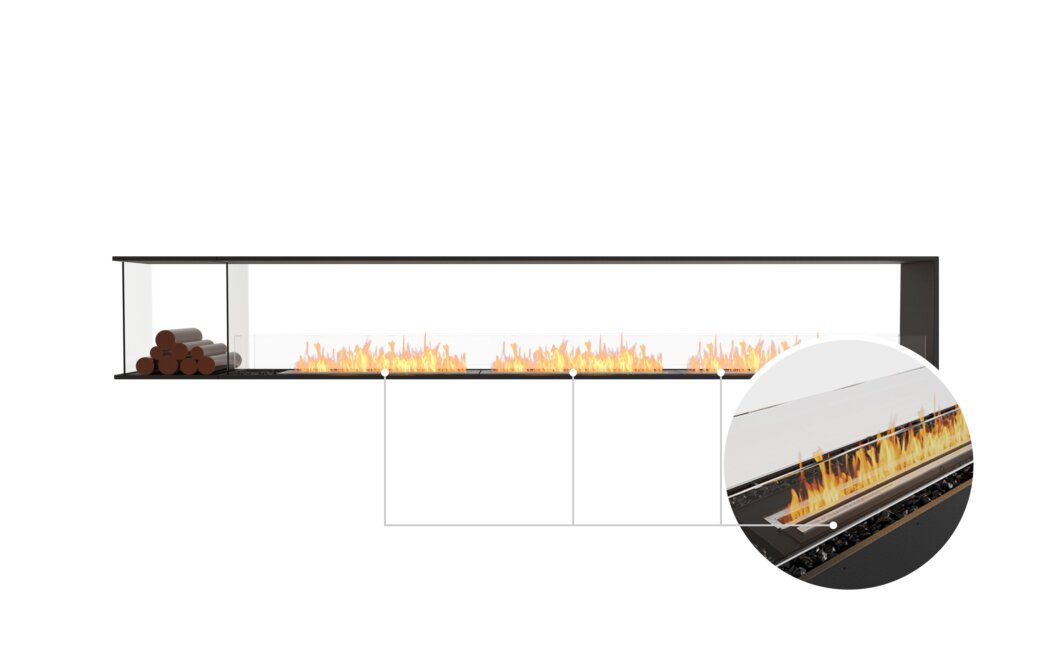 EcoSmart Fire Flex 140PN.BXL Peninsula Fireplace Insert - Vookoo Lifestyle