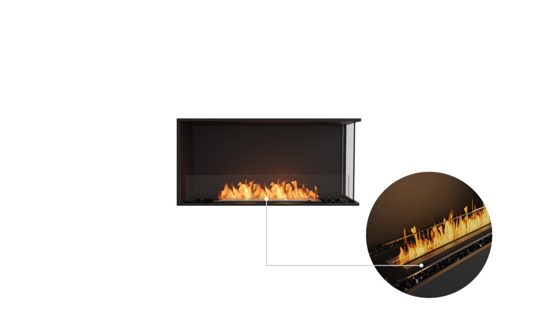 EcoSmart Fire Flex 42RC Right Corner Fireplace Insert - Vookoo Lifestyle
