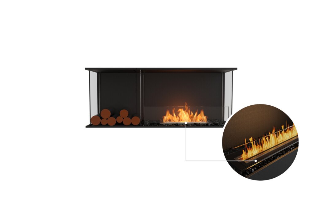 EcoSmart Fire Flex 50BY.BXL Bay Fireplace Insert - Vookoo Lifestyle