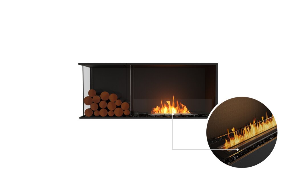 EcoSmart Fire Flex 50LC.BXL Left Corner Fireplace Insert - Vookoo Lifestyle
