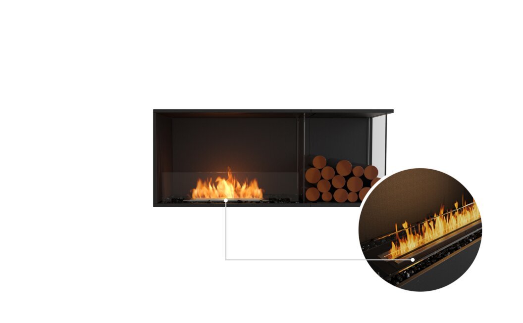 EcoSmart Fire Flex 50RC.BXR Right Corner Fireplace Insert - Vookoo Lifestyle