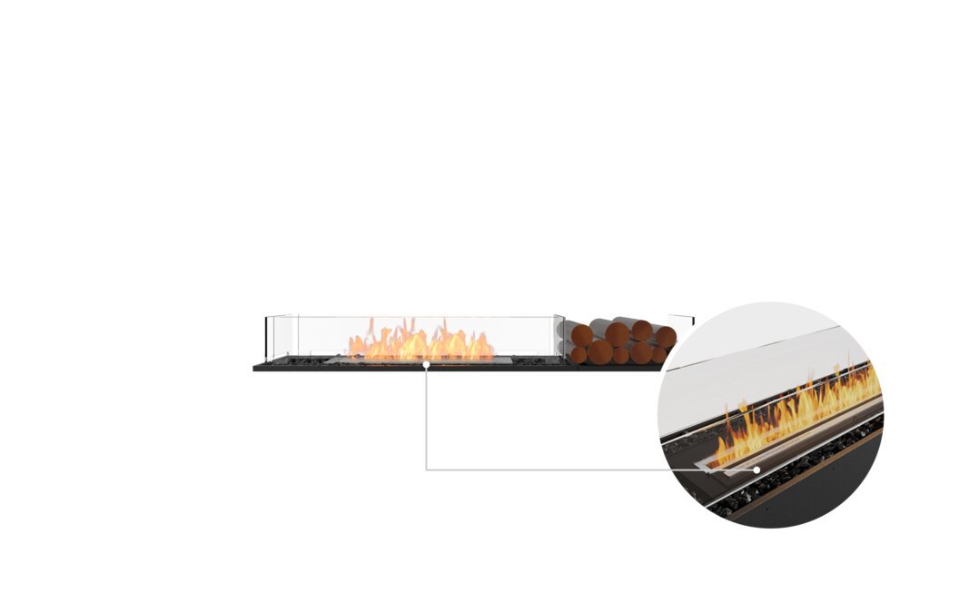 EcoSmart Fire Flex 60BN.BX1 Bench Fireplace Insert - Vookoo Lifestyle
