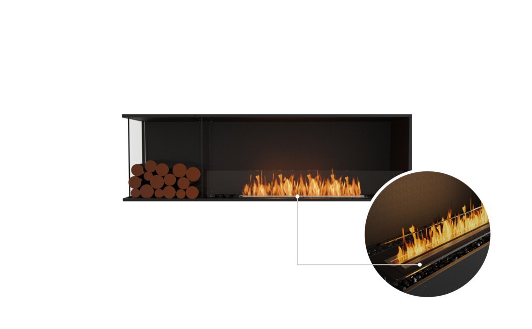 EcoSmart Fire Flex 68LC.BXL Left Corner Fireplace Insert - Vookoo Lifestyle