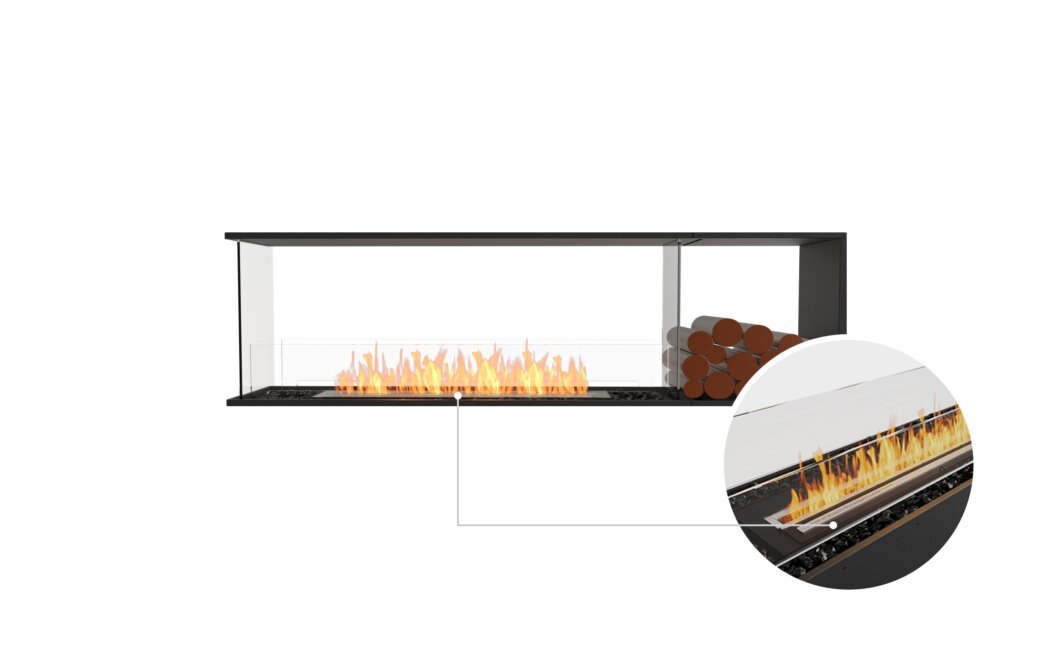 EcoSmart Fire Flex 68PN.BXR Peninsula Fireplace Insert - Vookoo Lifestyle